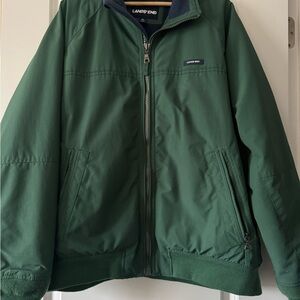Lands' End Men's Forest Green Performance Jacket